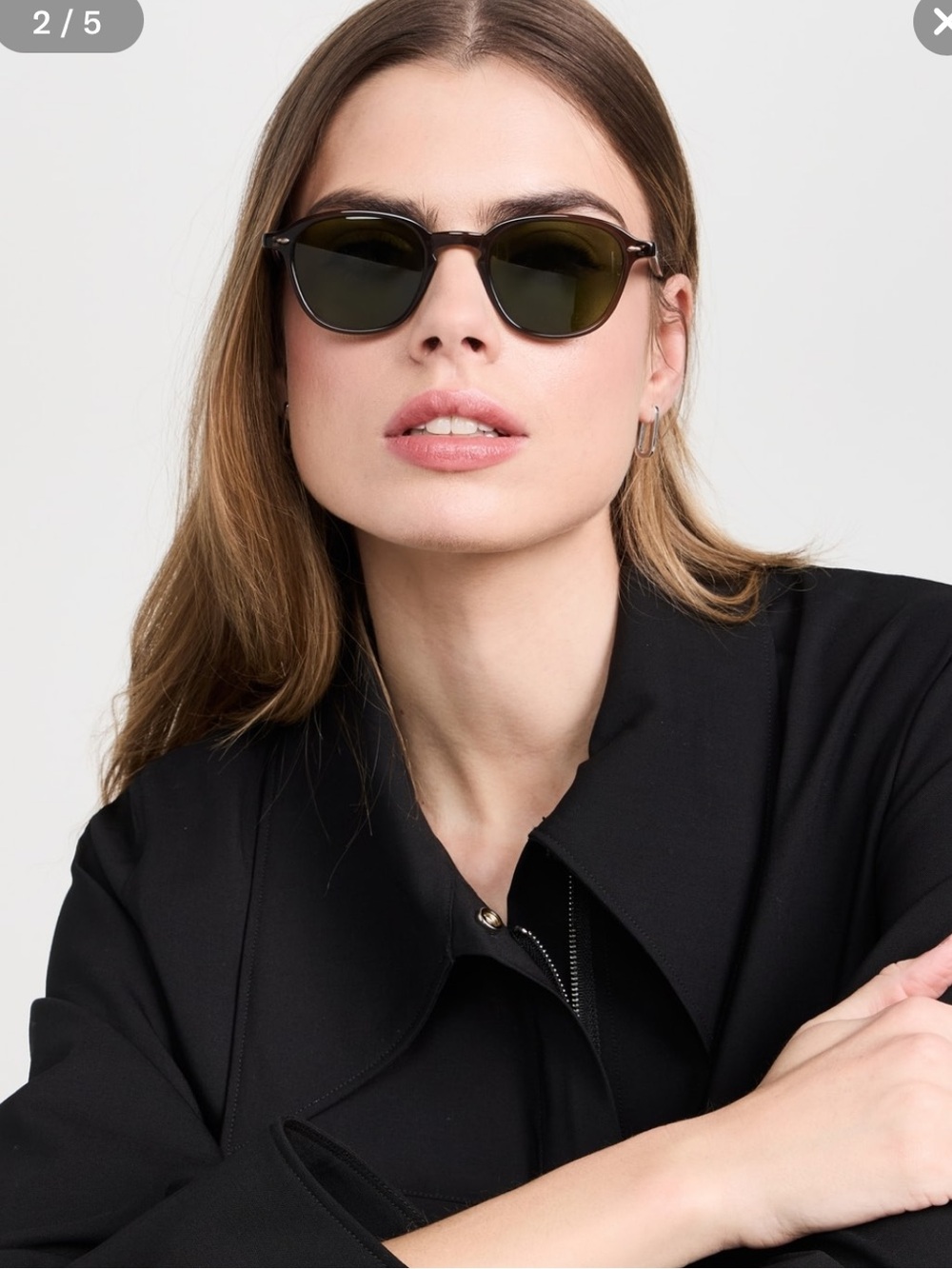 GARRETT LEIGHT Gilbert Sunglasses espresso